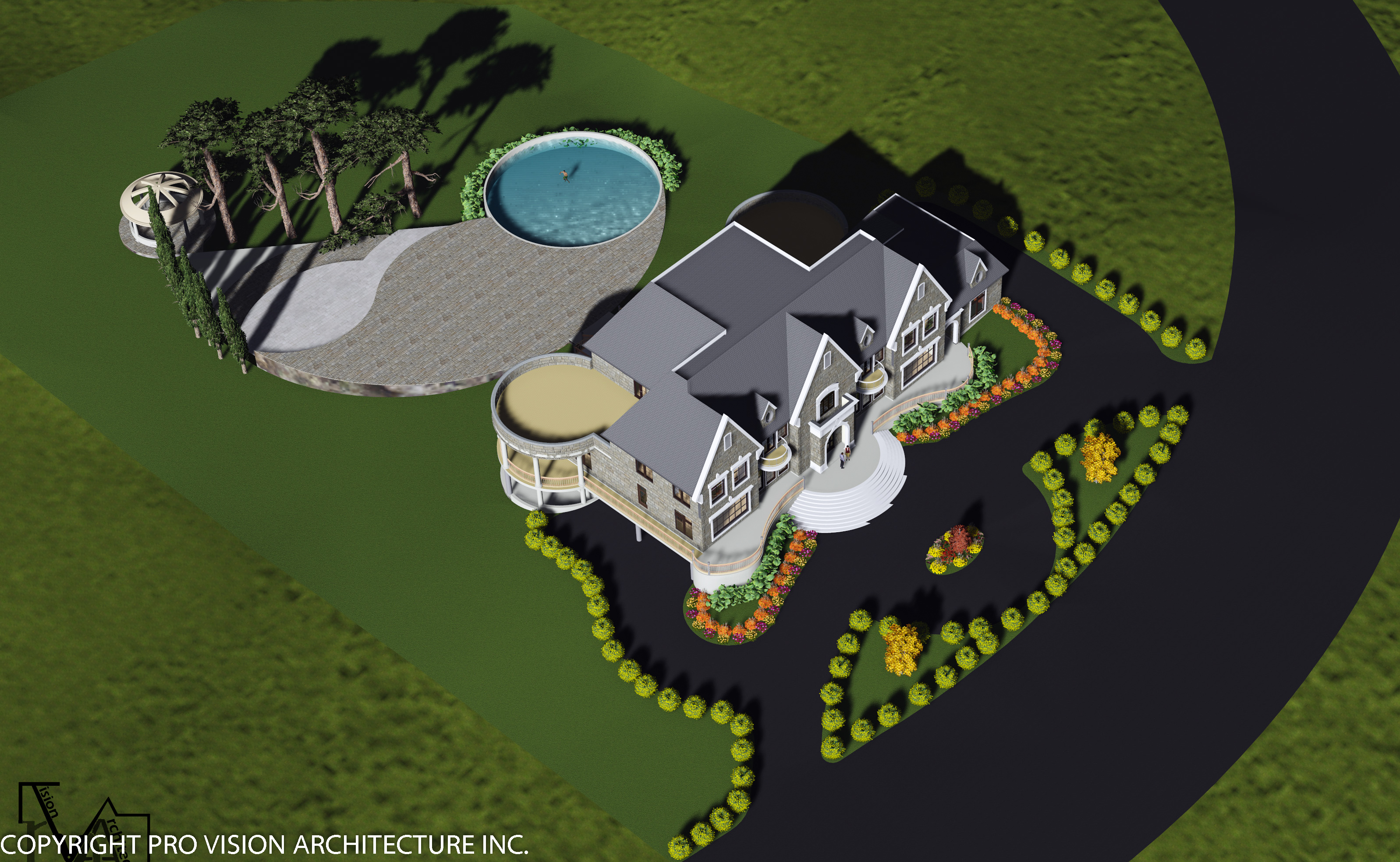 King City Mansion - Large home - Pro Vision Architecture Inc. Architect. York Region,  Aurora, Richmond Hill, Newmarket, Toronto , Ontario