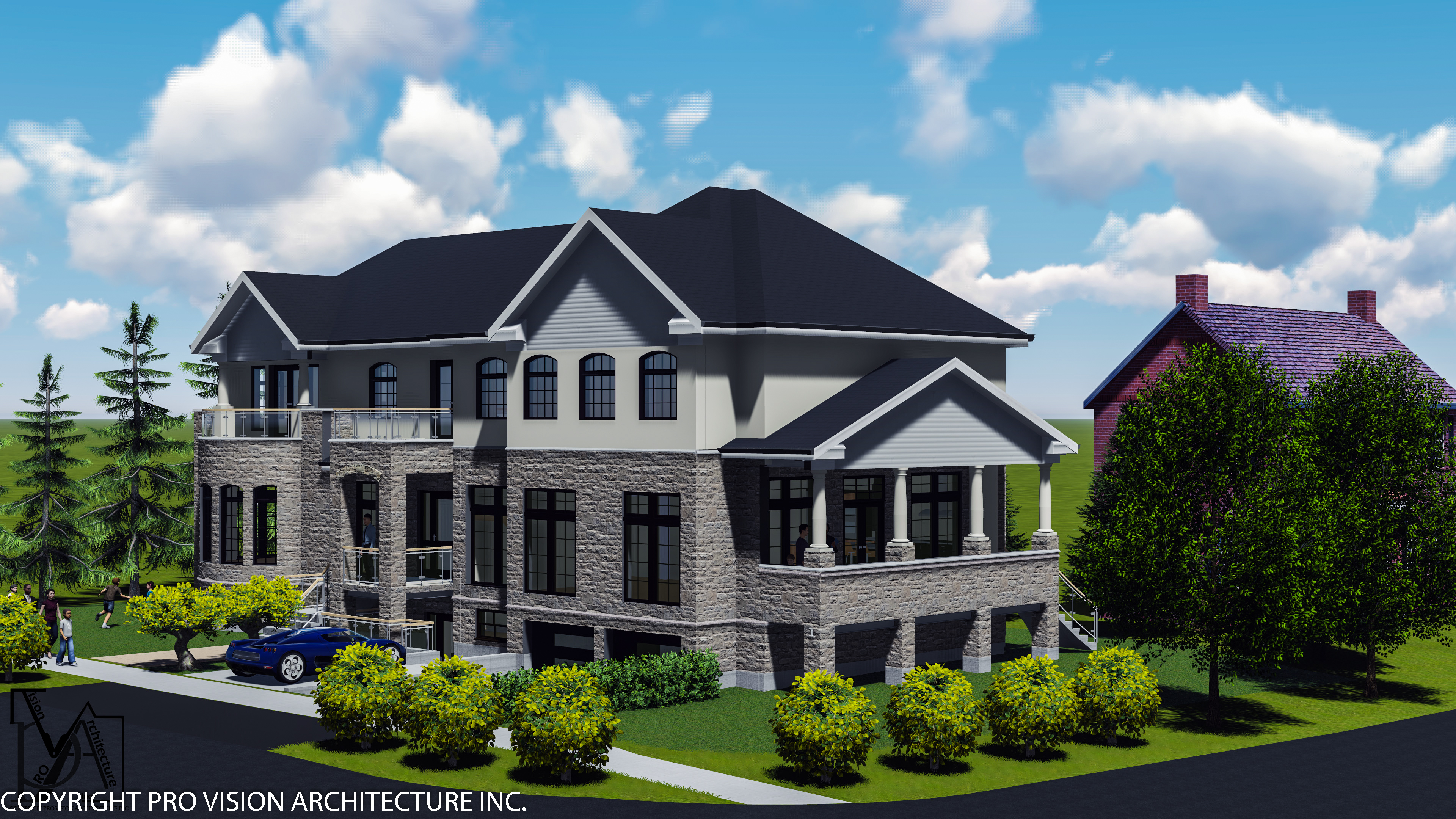 Aurora Corner House Transformation — Aurora, ON